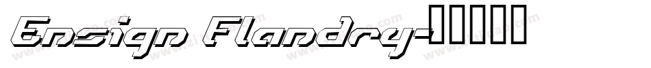 Ensign Flandry字体转换